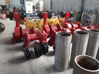 وینچ 30 تن Jhons انگلیسی فابریک - مهدی آرمیده - کارخانجات تهران