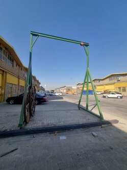 جرثقیل دروازه ایی - مهدی آرمیده - کارخانجات تهران