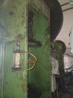  پرس ضربه ایی 160 تن ساخت باختر - مهدی آرمیده - کارخانجات تهران