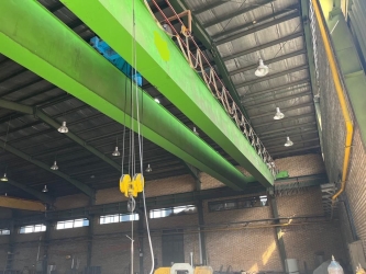 ​جرثقیل سقفی جفت پل دهنه 25 متر سفارشی ساز - مهدی آرمیده - کارخانجات تهران