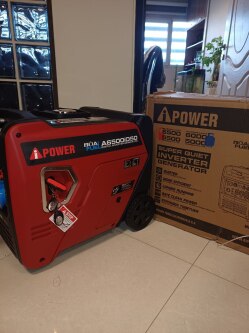 ​🔻موتور برق سوپر سایلنت 6/5 کیلو وات اینورتری برند آی پاور چینی - مهدی آرمیده - کارخانجات تهران