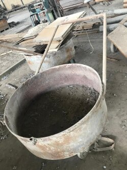 همزن 4 پره با 2 عدد پاتیل چرخ دار - مهدی آرمیده - کارخانجات تهران