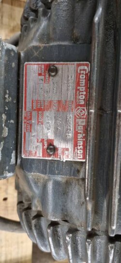 دینام برند کرامپتون انگلیسی شماره 3 - مهدی آرمیده - کارخانجات تهران