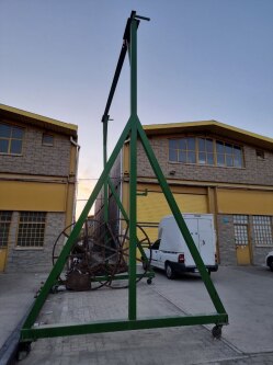 جرثقیل دروازه ایی - مهدی آرمیده - کارخانجات تهران