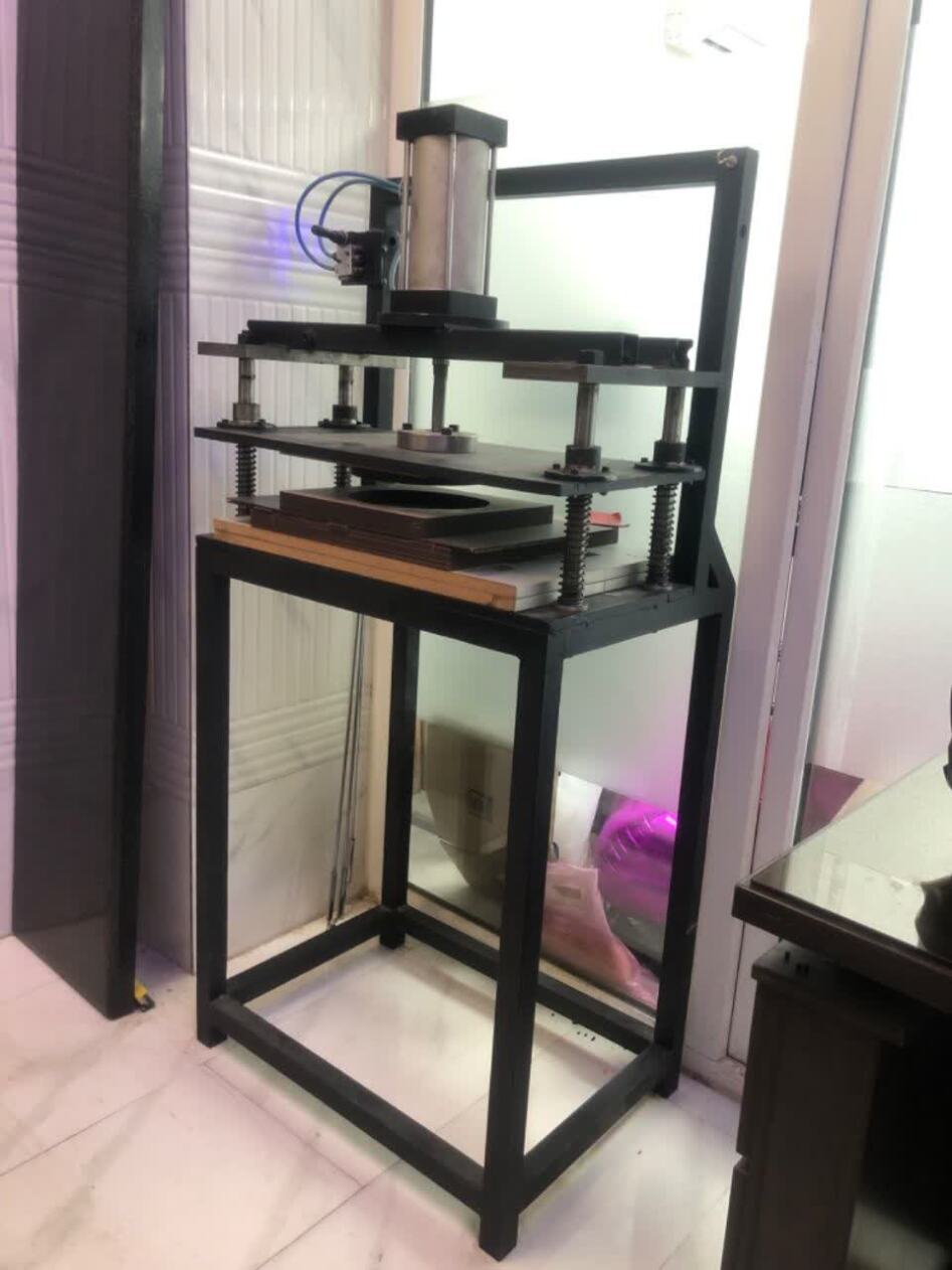 پرس دستی بادی 4 ستون کارگاهی 