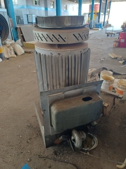 بخاری نفت و گازوئیلی صنعتی برند انرژی چرخ دار - مهدی آرمیده - کارخانجات تهران