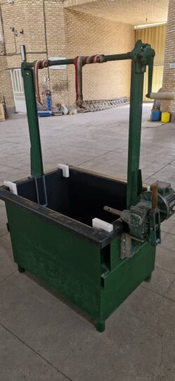 ​وان آبکاری بشکه گردان طول 84 سانت - مهدی آرمیده - کارخانجات تهران