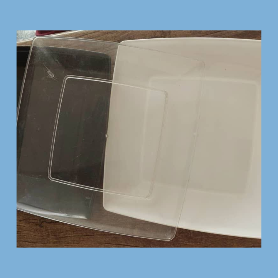 ​قالب بشقاب 4 گوش طرح کوشا