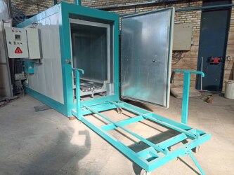 ​کوره پخت رنگ با‌کس دما تا 250 درجه - مهدی آرمیده - کارخانجات تهران