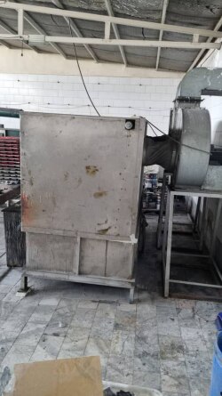 آبشار رنگ سایز بزرگ جنس بدنه تمام ورق استیل - مهدی آرمیده - کارخانجات تهران