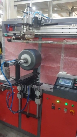 چاپ سیلک گرد زن PLC - مهدی آرمیده - کارخانجات تهران