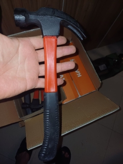 ​چکش دوشاخ دسته بلند ‌500- 250 گرم - مهدی آرمیده - کارخانجات تهران