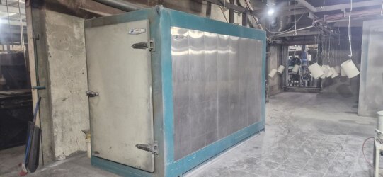 ​کوره باکس رنگ استاندارد برند شرکت ایشکا -مهدی آرمیده - کارخانجات تهران