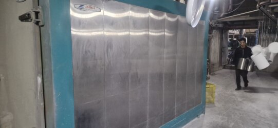 کوره باکس رنگ استاندارد برند شرکت ایشکا -مهدی آرمیده - کارخانجات تهران