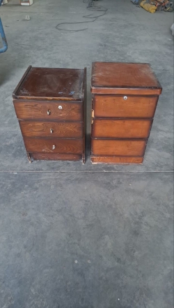  میز اداری و جلو مبلی و بوفه اداری 3 کشو - مهدی آرمیده -کارخانجات تهران