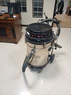 جارو برقی 2 کاره آب و خاک برند نور آیین - مهدی آرمیده - کارخانجات تهران