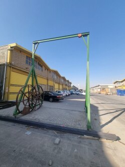 جرثقیل دروازه ایی - مهدی آرمیده - کارخانجات تهران